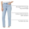 Amazon Essentials Women’s High-Rise Straight Jeans – Discontinued Colors(Light Wash)