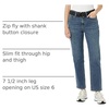 Amazon Essentials Women’s High-Rise Straight Jeans – Discontinued Colors(Medium Wash)