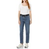 Amazon Essentials Women’s High-Rise Straight Jeans – Discontinued Colors(Medium Wash)