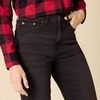Amazon Essentials Women’s High-Rise Straight Jeans – Discontinued Colors(Washed Black)