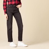 Amazon Essentials Women’s High-Rise Straight Jeans – Discontinued Colors(Washed Black)