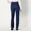 Amazon Essentials Women’s High-Rise Straight Leg Jean(Dark Shadow Wash)