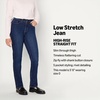 Amazon Essentials Women’s High-Rise Straight Leg Jean(Dark Shadow Wash)