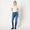 Amazon Essentials Women’s High-Rise Straight Leg Jean(Medium Blue)