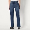Amazon Essentials Women’s High-Rise Straight Leg Jean(Stone Dark Wash)