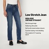 Amazon Essentials Women’s High-Rise Straight Leg Jean(Stone Dark Wash)
