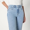 Amazon Essentials Women’s High-Rise Straight Leg Jean(Tinted Ice Light Wash)