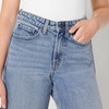 Amazon Essentials Women’s High-Rise Wide Leg Crop Jeans(Authentic Medium Wash)