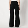 Amazon Essentials Women’s High-Rise Wide Leg Crop Jeans(Black)