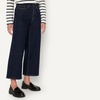 Amazon Essentials Women’s High-Rise Wide Leg Crop Jeans(Rinse)
