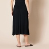 Amazon Essentials Women’s Jersey Pull On Midi Length Skirt(Black)