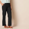Amazon Essentials Women’s Linen Blend Drawstring Relaxed Fit Wide Leg Pants (Available in Plus Size)(Black)