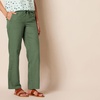Amazon Essentials Women’s Linen Blend Drawstring Relaxed Fit Wide Leg Pants (Available in Plus Size)(Military Green)