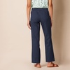 Amazon Essentials Women’s Linen Blend Drawstring Relaxed Fit Wide Leg Pants (Available in Plus Size)(Navy)