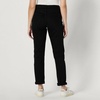 Amazon Essentials Women’s Low Stretch Mid-Rise Classic-Roll Boyfriend Crop Jeans(Black)