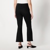 Amazon Essentials Women’s Medium Stretch Mid-Rise Fashion-Forward Kick Crop Jeans(Black)
