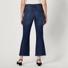 Amazon Essentials Women’s Medium Stretch Mid-Rise Fashion-Forward Kick Crop Jeans(Dark Shadow Wash)