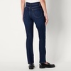 Amazon Essentials Women’s Medium Stretch Slim-Fit Mid-Rise Straight Leg Jeans(Dark Wash)
