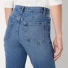 Amazon Essentials Women’s Medium Stretch Slim-Fit Mid-Rise Straight Leg Jeans(Medium Blue Vintage)