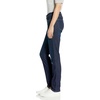 Amazon Essentials Women’s Mid Rise Slim Straight Stretch Denim Jeans – Discontinued Colors(New Dark Wash)