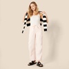 Amazon Essentials Women’s Mid-Rise Baggy Loose-Fit Wide-Leg Parachute Pants(Light Pink)