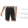 Amazon Essentials Women’s Mid-Rise Slim-Fit 10″ Inseam Bermuda Chino Shorts(Black)