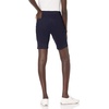 Amazon Essentials Women’s Mid-Rise Slim-Fit 10″ Inseam Bermuda Chino Shorts(Navy)