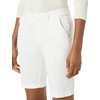 Amazon Essentials Women’s Mid-Rise Slim-Fit 10″ Inseam Bermuda Chino Shorts(White)