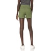 Amazon Essentials Women’s Mid-Rise Slim-Fit 3.5 Inch Inseam Stretch Cotton Khaki Shorts(Olive)