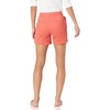 Amazon Essentials Women’s Mid-Rise Slim-Fit 5 Inch Inseam Khaki Shorts (Available in Straight and Curvy Fits)(Coral Pink)