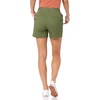 Amazon Essentials Women’s Mid-Rise Slim-Fit 5 Inch Inseam Khaki Shorts (Available in Straight and Curvy Fits)(Olive)