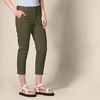 Amazon Essentials Women’s Mid-Rise Slim-Fit Stretchy Khaki Pants (Available in Plus Size)(Dark Olive)