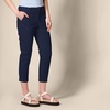 Amazon Essentials Women’s Mid-Rise Slim-Fit Stretchy Khaki Pants (Available in Plus Size)(Navy)