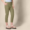 Amazon Essentials Women’s Mid-Rise Slim-Fit Stretchy Khaki Pants (Available in Plus Size)(Washed Olive)