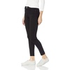 Amazon Essentials Women’s Mid-Rise Stretchy Skinny Denim Jeans, 5-Pocket(Black)