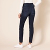 Amazon Essentials Women’s Mid-Rise Stretchy Skinny Denim Jeans, 5-Pocket(Dark Wash)