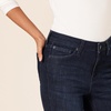 Amazon Essentials Women’s Mid-Rise Stretchy Skinny Denim Jeans, 5-Pocket(Dark Wash)