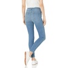 Amazon Essentials Women’s Mid-Rise Stretchy Skinny Denim Jeans, 5-Pocket(Light Blue)