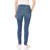 Amazon Essentials Women’s Mid-Rise Stretchy Skinny Denim Jeans, 5-Pocket(Medium Wash)