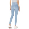 Amazon Essentials Women’s Mid-Rise Stretchy Skinny Denim Jeans, 5-Pocket(Washed Blue)