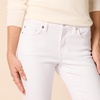 Amazon Essentials Women’s Mid-Rise Stretchy Skinny Denim Jeans, 5-Pocket(White)