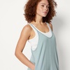 Amazon Essentials Women’s Oversized-Fit Sleeveless Jumpsuit(Light Sage Green)