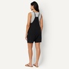 Amazon Essentials Women’s Oversized-Fit Sleeveless Romper(Black)