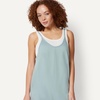 Amazon Essentials Women’s Oversized-Fit Sleeveless Romper(Light Sage Green)