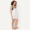 Amazon Essentials Women’s Oversized-Fit Sleeveless Romper(Oatmeal Heather)