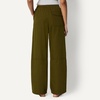 Amazon Essentials Women’s Oversized-Fit Tie Waist Lightweight Pant(Deep Brown)