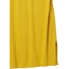 Amazon Essentials Women’s Pull-On Knit Midi Skirt with Elastic Waist, Slits(Dark Yellow)