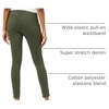 Amazon Essentials Women’s Pull-On Mid Rise Stretchy Knit Jegging (Available in Plus Size)(Dark Olive)