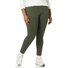 Amazon Essentials Women’s Pull-On Mid Rise Stretchy Knit Jegging (Available in Plus Size)(Dark Olive)