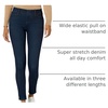 Amazon Essentials Women’s Pull-On Mid Rise Stretchy Knit Jegging (Available in Plus Size)(Dark Wash)